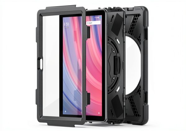 SaharaCase DEFENSE-X Fire HD 10 Case Kickstand Hand Strap-2