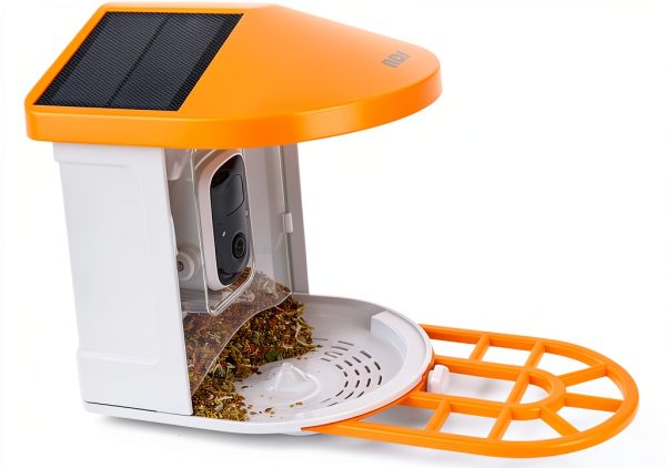 RCA Smart Bird Feeder 1080P HD Camera Solar Powered-1