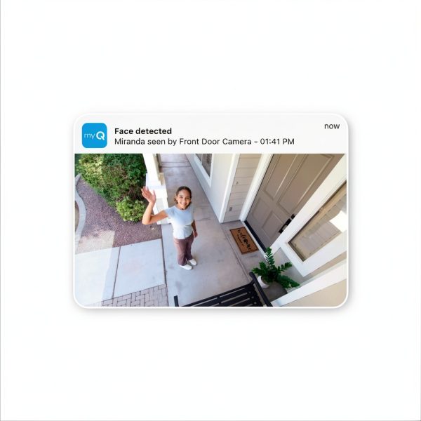 Chamberlain myQ Smart Outdoor Home Security Camera White-11