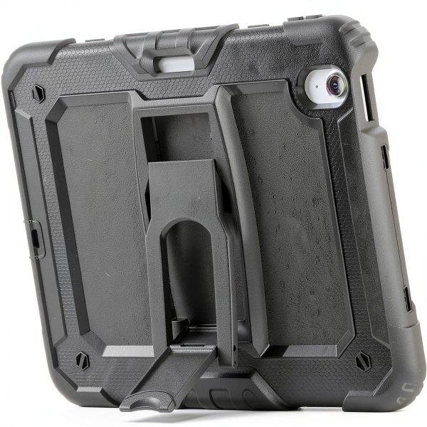 SaharaCase Raider Series iPad Air Heavy Duty Case Black-3