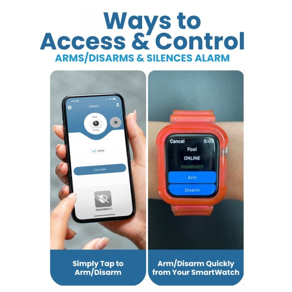 SwamCam Pool Alarm Wi Fi Camera ASTM Certified Safety-4