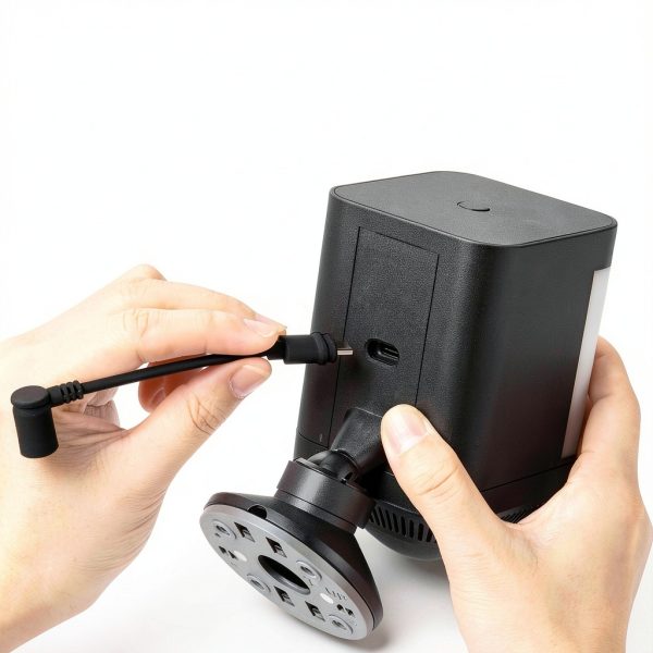 Wasserstein Solar Panel Ring Camera Battery 2 Pack Black-6