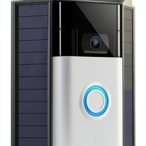 Wasserstein Solar Charger Ring Doorbell 1 Mountable Black-0