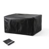 Printer Dust Cover Black Polyester Water Resistant Office-1