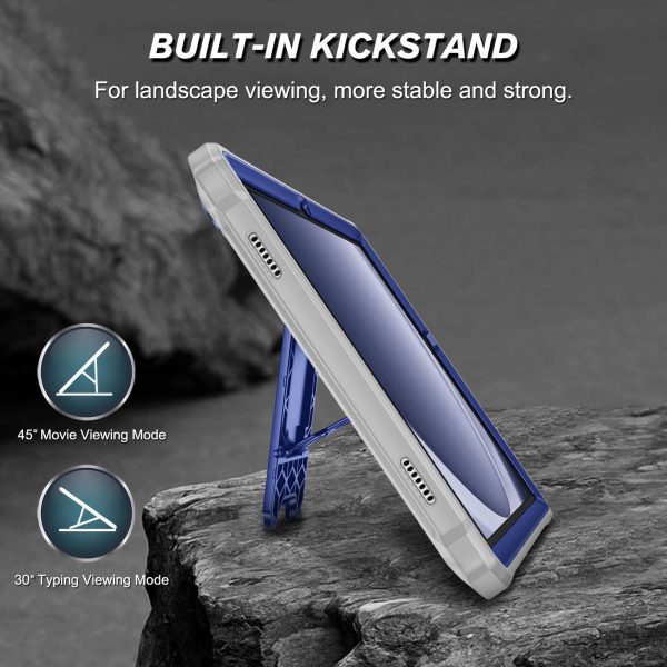 Samsung Galaxy Tab A9 Plus Case Dual Layer Kickstand-2