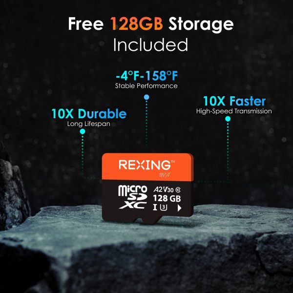 Rexing R88 4K Dual Dash Cam with WiFi GPS Black-7