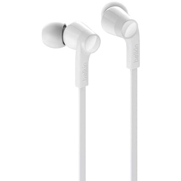 Belkin SoundForm Wired Earbuds USB C Stereo In Ear White-0