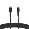 BOOSTCHARGE USB C to Lightning Cable Fast Charging Braided-2