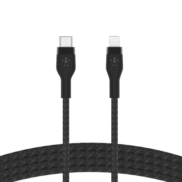 BOOSTCHARGE USB C to Lightning Cable Fast Charging Braided-2
