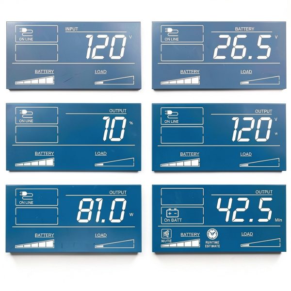 Tripp Lite UPS 1300VA Battery Backup Surge Protection LCD-6