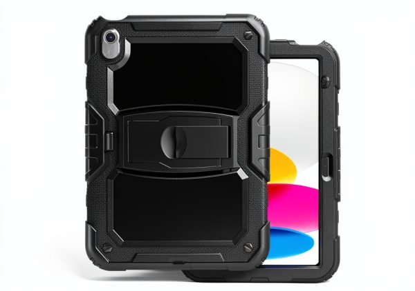 SaharaCase Raider iPad Case Kickstand Screen Protector-3