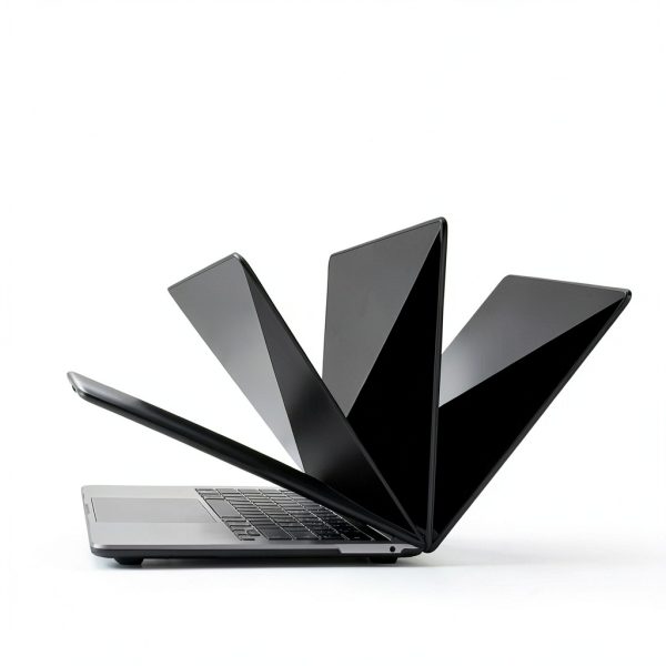 TechProtectus MacBook Pro 14 Case Black Clear Pink M4 M3 M2-7