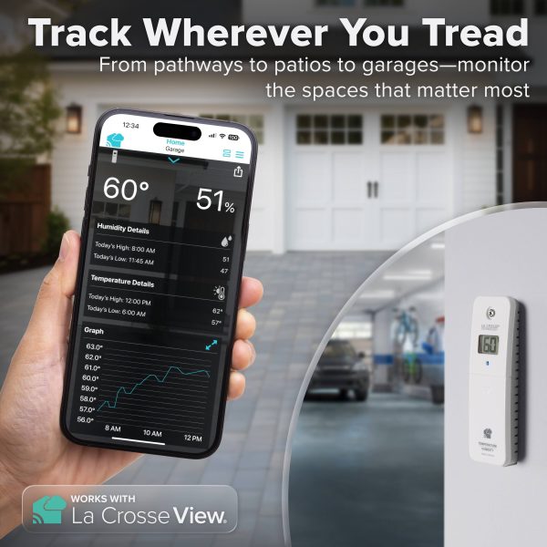 La Crosse Temperature Humidity Monitor with Alerts Gateway-3