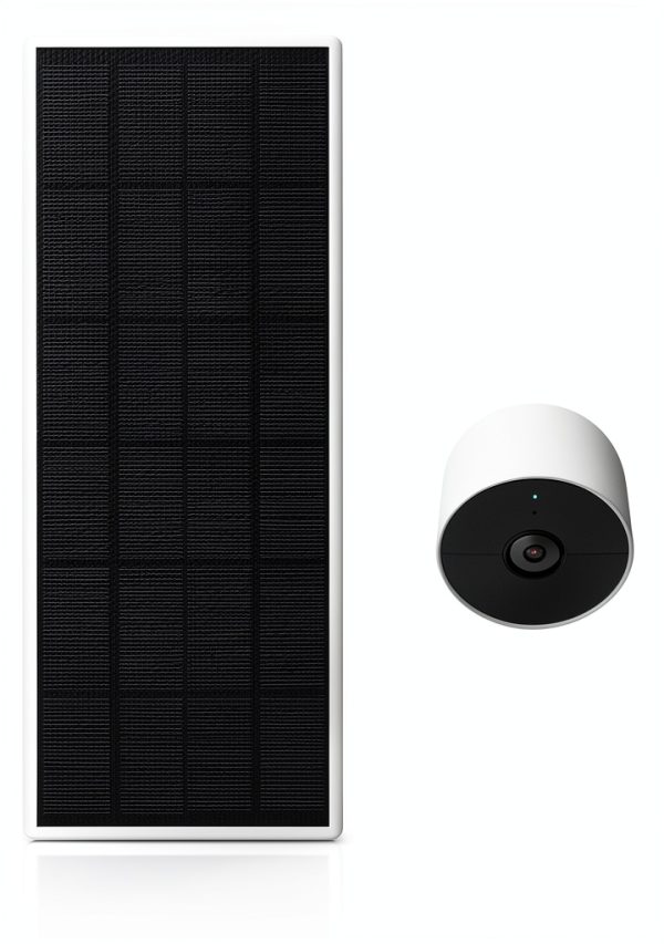 Wasserstein Solar Panel Google Nest Cam Outdoor Indoor-1