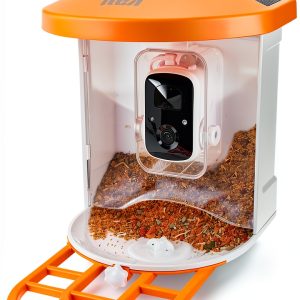 RCA Smart Bird Feeder 1080P HD Camera Solar Powered-0