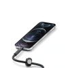 BOOSTCHARGE USB C to Lightning Cable Fast Charging Braided-5