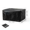 Printer Dust Cover Black Polyester Protector Office Home Use-1