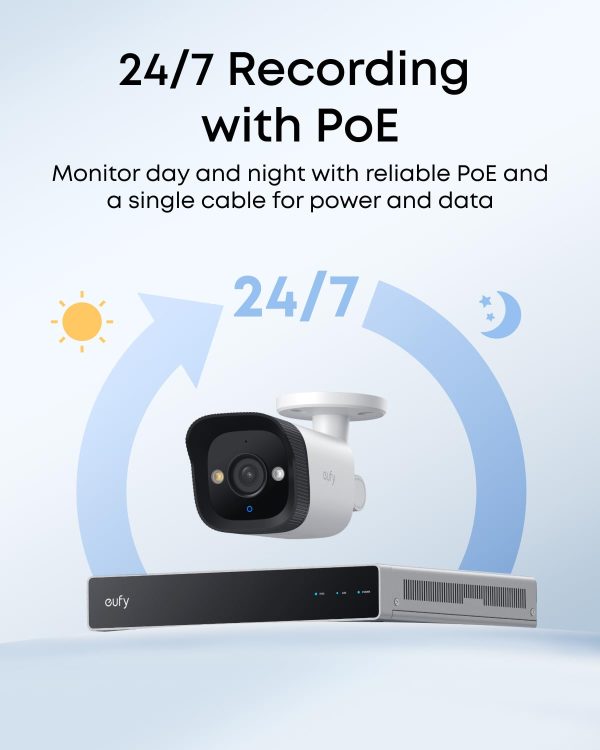 eufy PoE Bullet Security Camera E40 4K UHD Outdoor-7