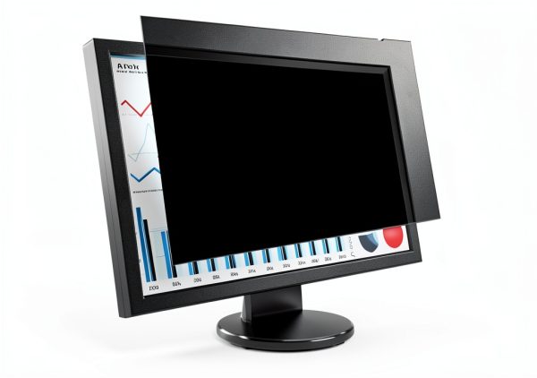Kensington Privacy Screen 24 Monitor Anti Glare Blue Light-0