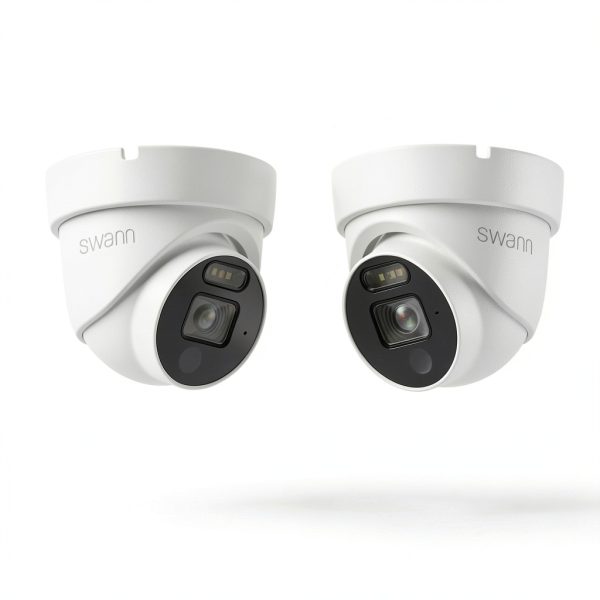 Swann 4K Dome Security Camera Color Night Vision Spotlight-2
