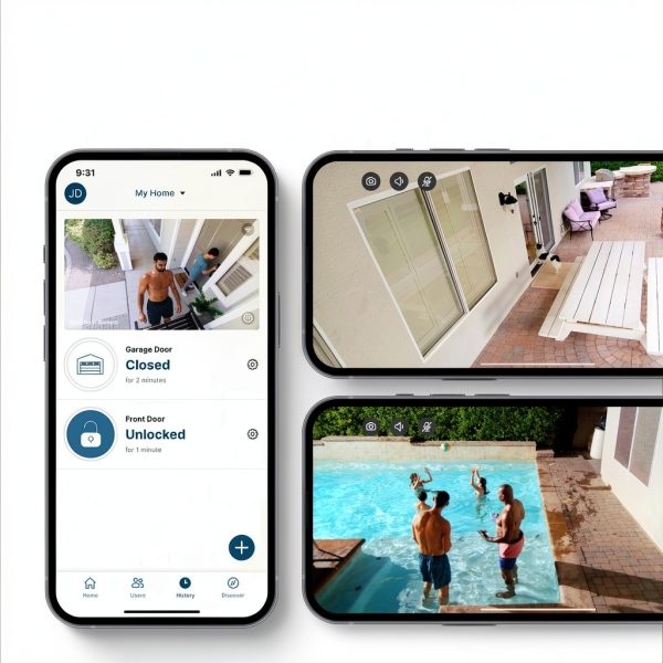 Chamberlain myQ Smart Outdoor Home Security Camera White-4