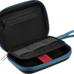 Insignia Hard Drive Carrying Case PU Material Card Slots-0