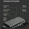 Silicon Motion USB C Hub 8 Port Dual Monitor Laptop-1