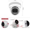 Cluzine 8MP Full Time Color POE IP Camera Kit 4mm Lens-4
