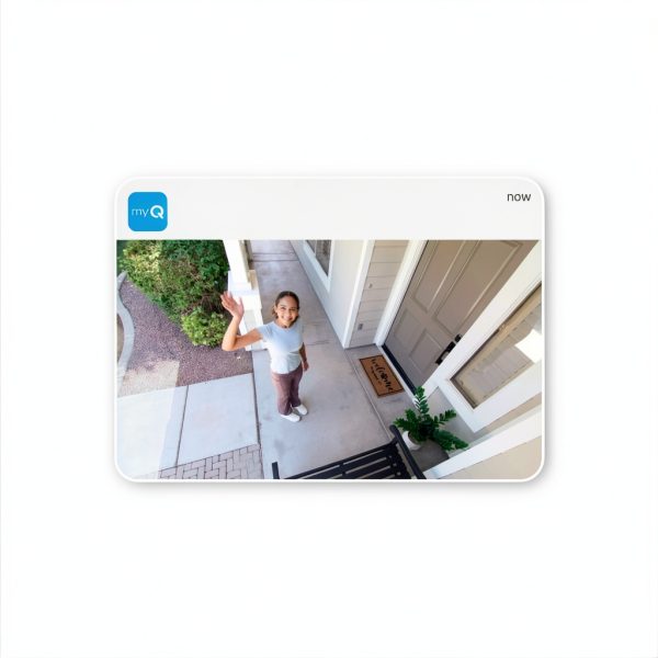 Chamberlain myQ Smart Outdoor Home Security Camera White-11