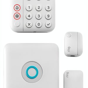 Ring Alarm Security Kit 5 Piece 2nd Gen White Home-0
