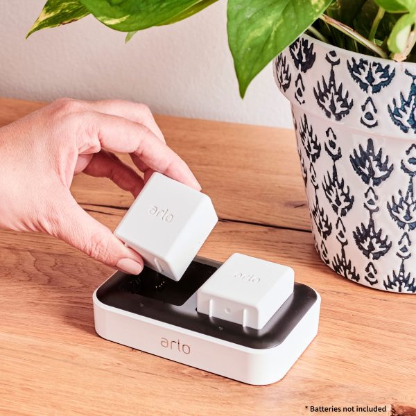 Arlo Dual Charging Station Extra Batteries Home Security-3
