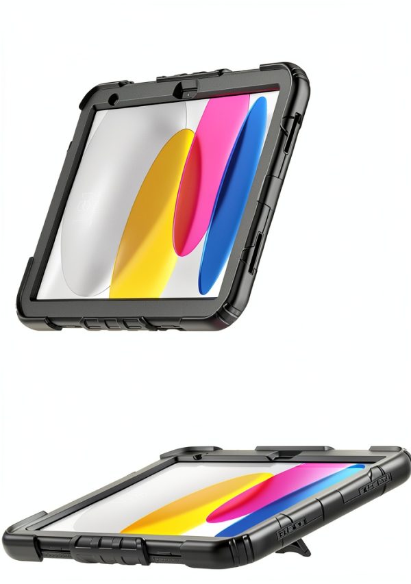SaharaCase Raider iPad Case Kickstand Screen Protector-4