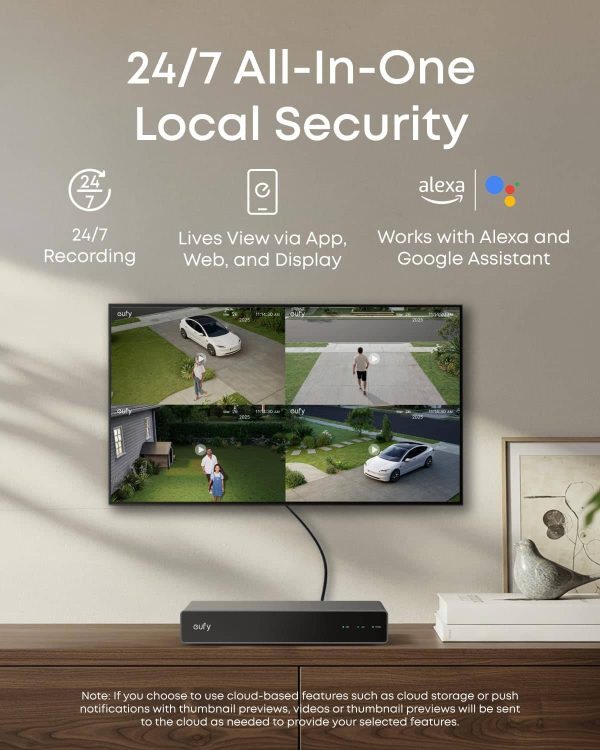 eufy NVR S4 Home Security 8CH AI Agent Smart Video Search-2