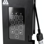 Apricorn Aegis Padlock Fortress 2TB External Hard Drive USB-0