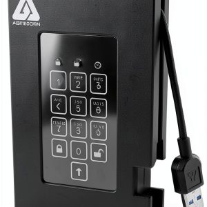 Apricorn Aegis Padlock Fortress 2TB External Hard Drive USB-0