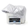 Printer Dust Cover Silver Polyester Protection Office Home-3