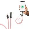 Neck Mounted Charging Cable 60W Lanyard Adjustable Black-7