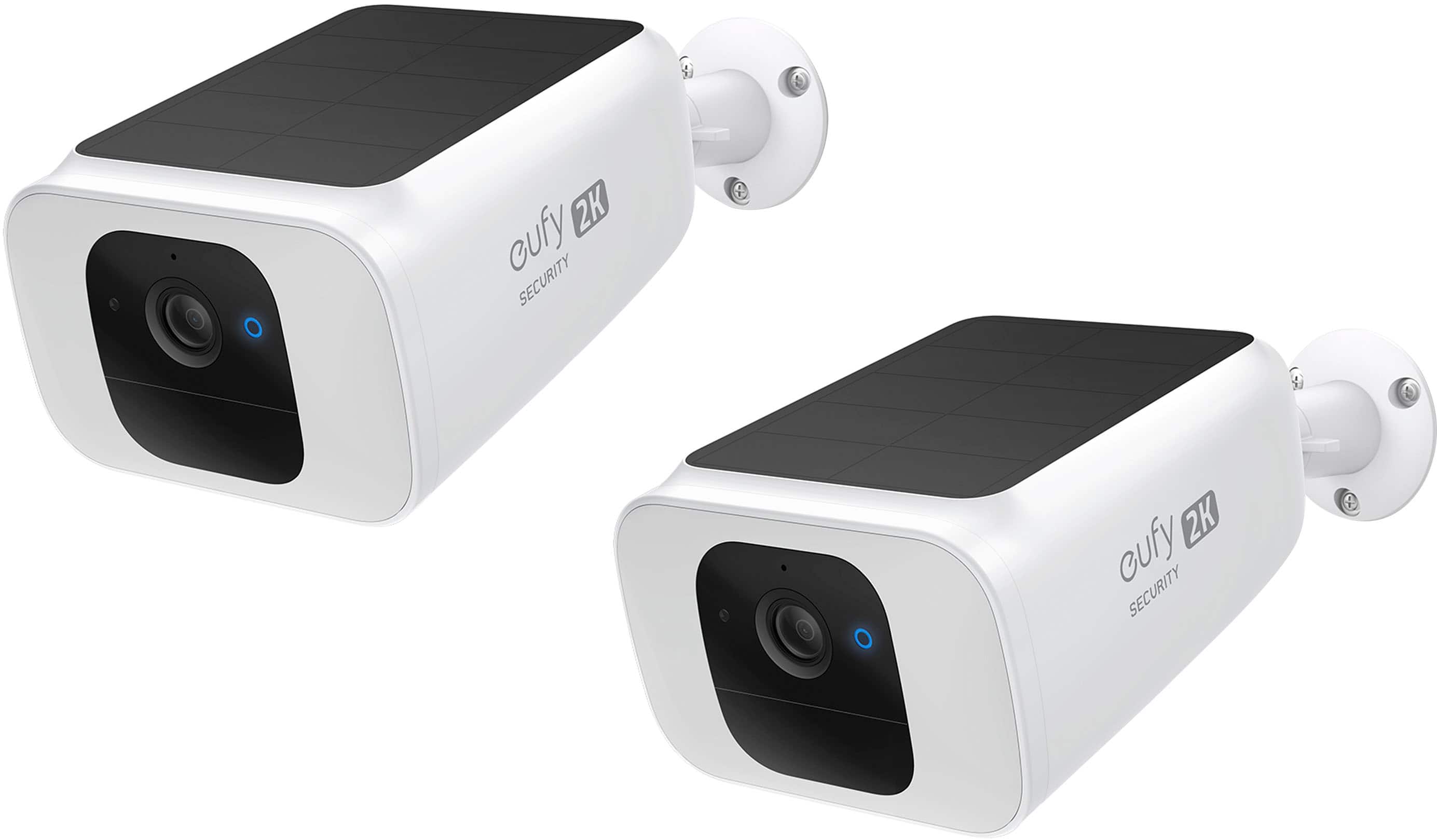 Installing eufy SoloCam S40 2K Outdoor Wireless Security Camera Solar on a wooden deck