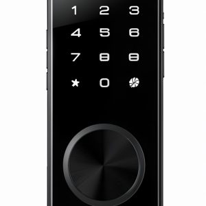 Alfred DB1S Smart Deadbolt Lock Wifi Timer Key Black-0