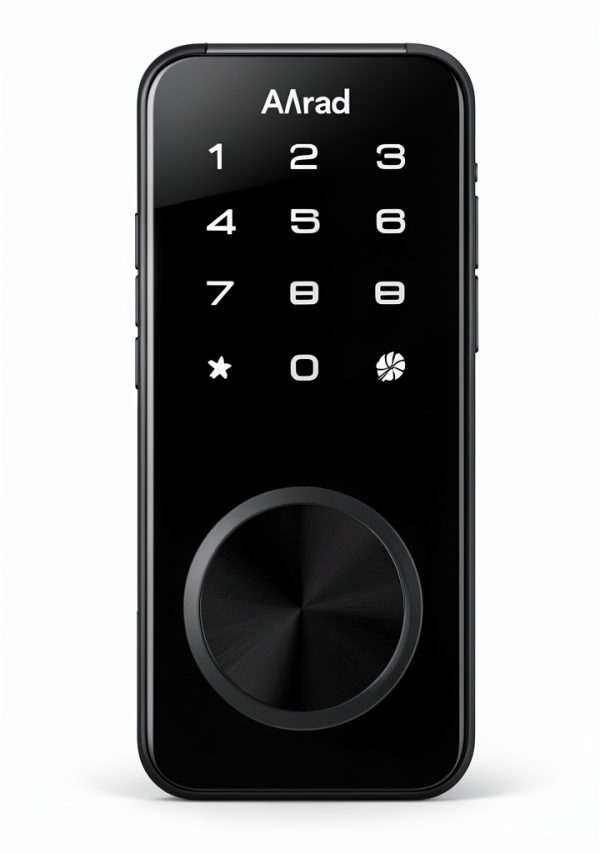 Alfred DB1S Smart Deadbolt Lock Wifi Timer Key Black-0