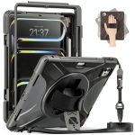 Dteck iPad Pro 13 Case Heavy Duty Protection Stand Handle-0