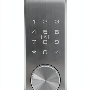 Alfred DB2S Smart RFID Deadbolt Lock Key Nickel Satin-0