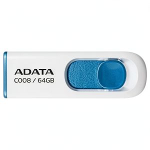 64GB USB Drive Retractable Red Storage Portable Device-0