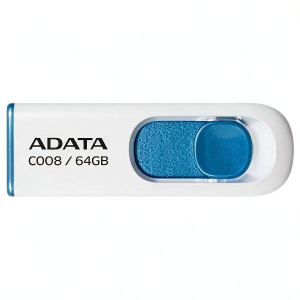 64GB USB Drive Retractable Red Storage Portable Device-0