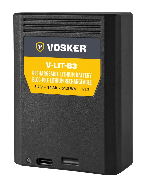 Vosker V300 Battery Pack Rechargeable Lithium Security-5