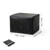 Printer Dust Cover Black Polyester Water Resistant Office-1