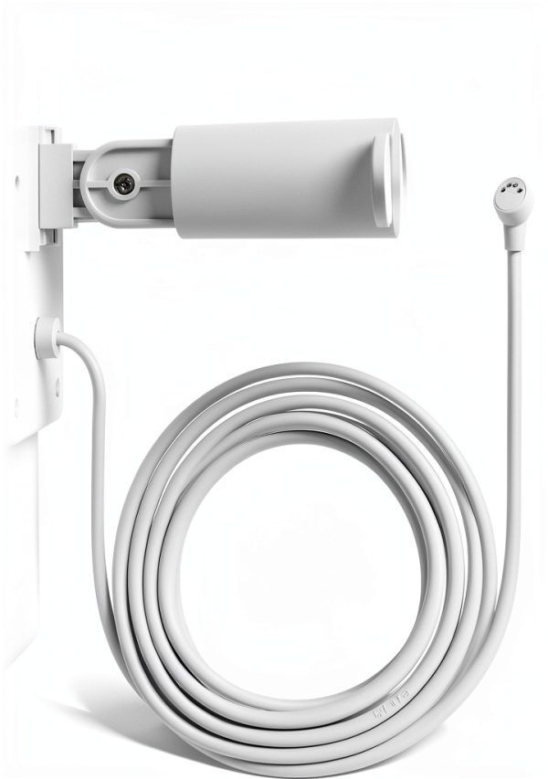 Wasserstein Solar Panel Google Nest Cam Battery White-2