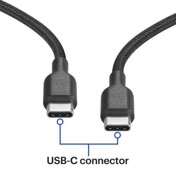 Best Buy USB-C Cable Braided Charge Sync 4ft 6ft 10ft-7