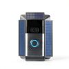 Wasserstein Solar Charger Ring Doorbell 1 Mountable Black-1