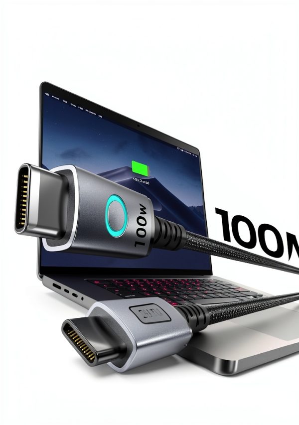 100W USB C Cable FLYWEAVE Braided Fast Charging Universal-3